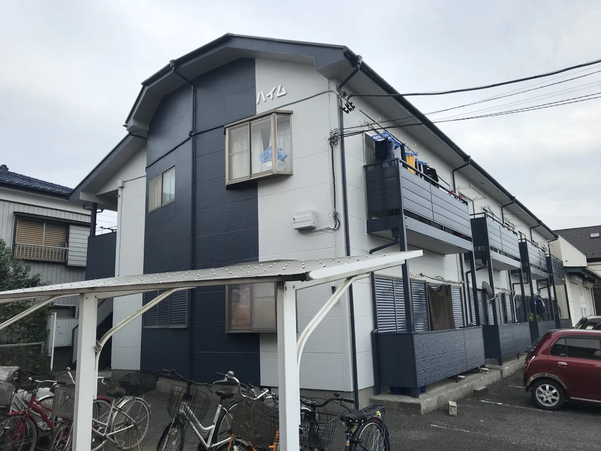 川口市 外壁塗装 集合住宅・屋根改修 Tハイム